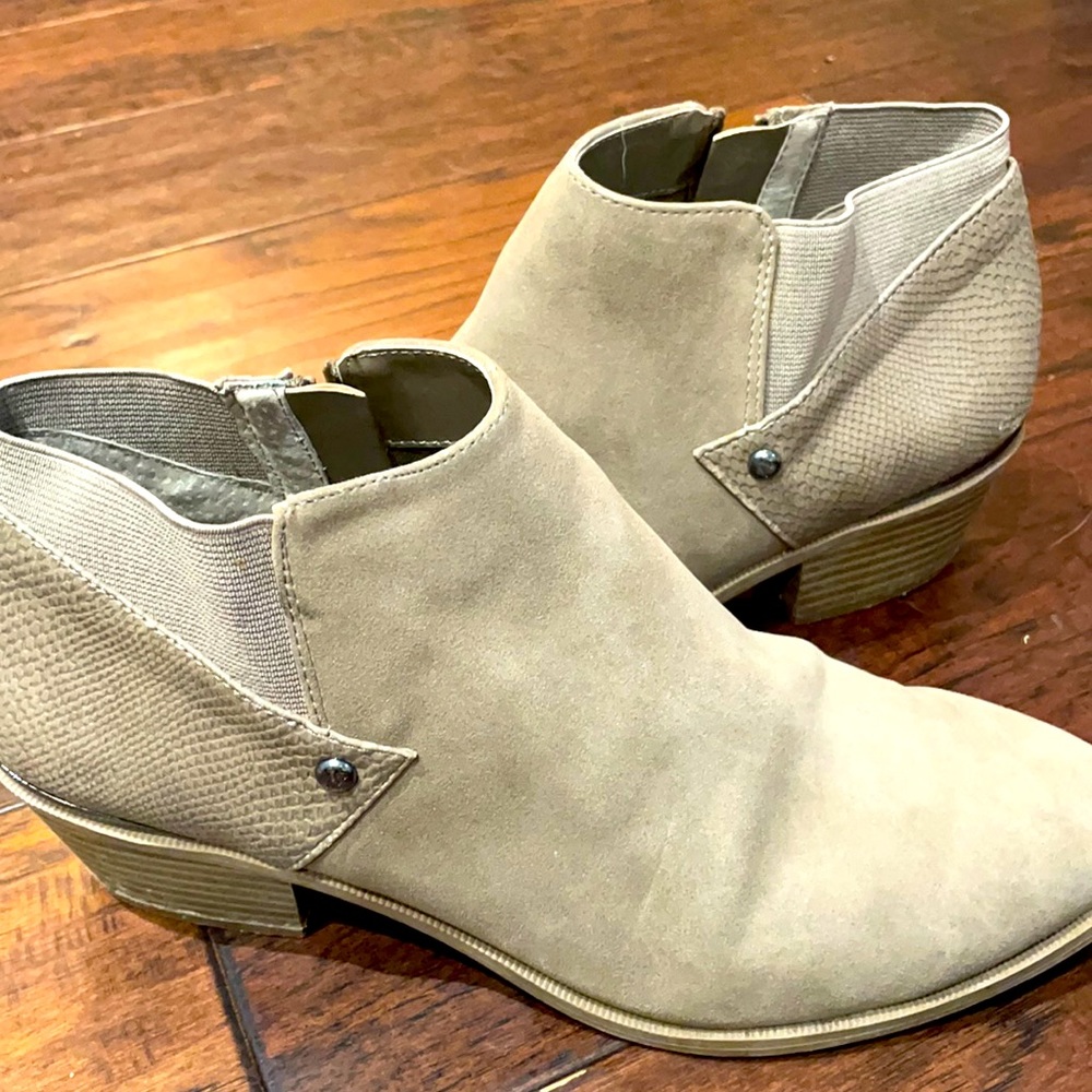 Vera wang booties. Overall good condition.